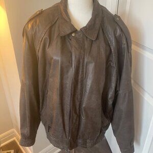 Vintage Alan Michaels leather jacket